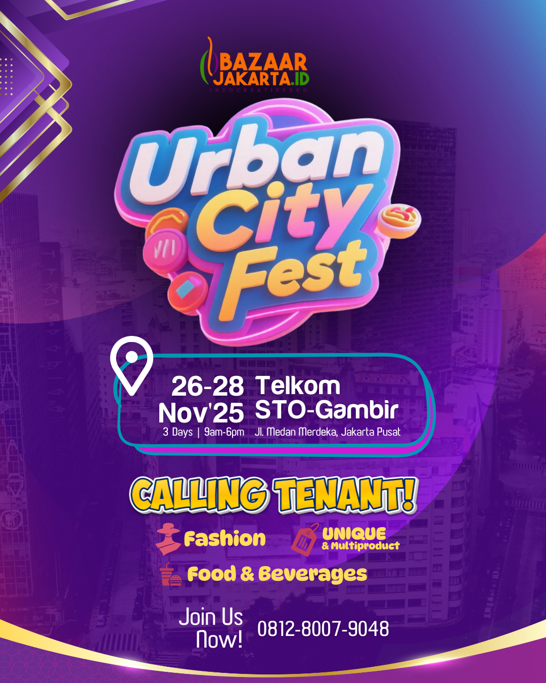Urban City Fest 2025: Serunya Belanja di Jantung Jakarta!