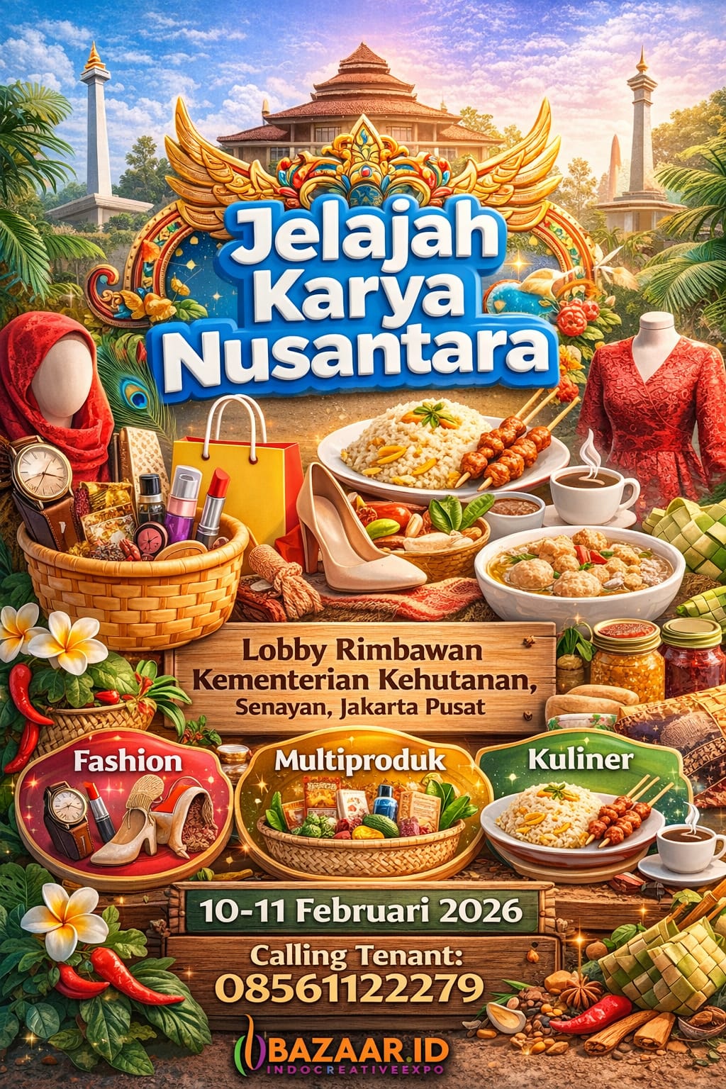 Bazaar Jakarta Kementerian Kehutanan