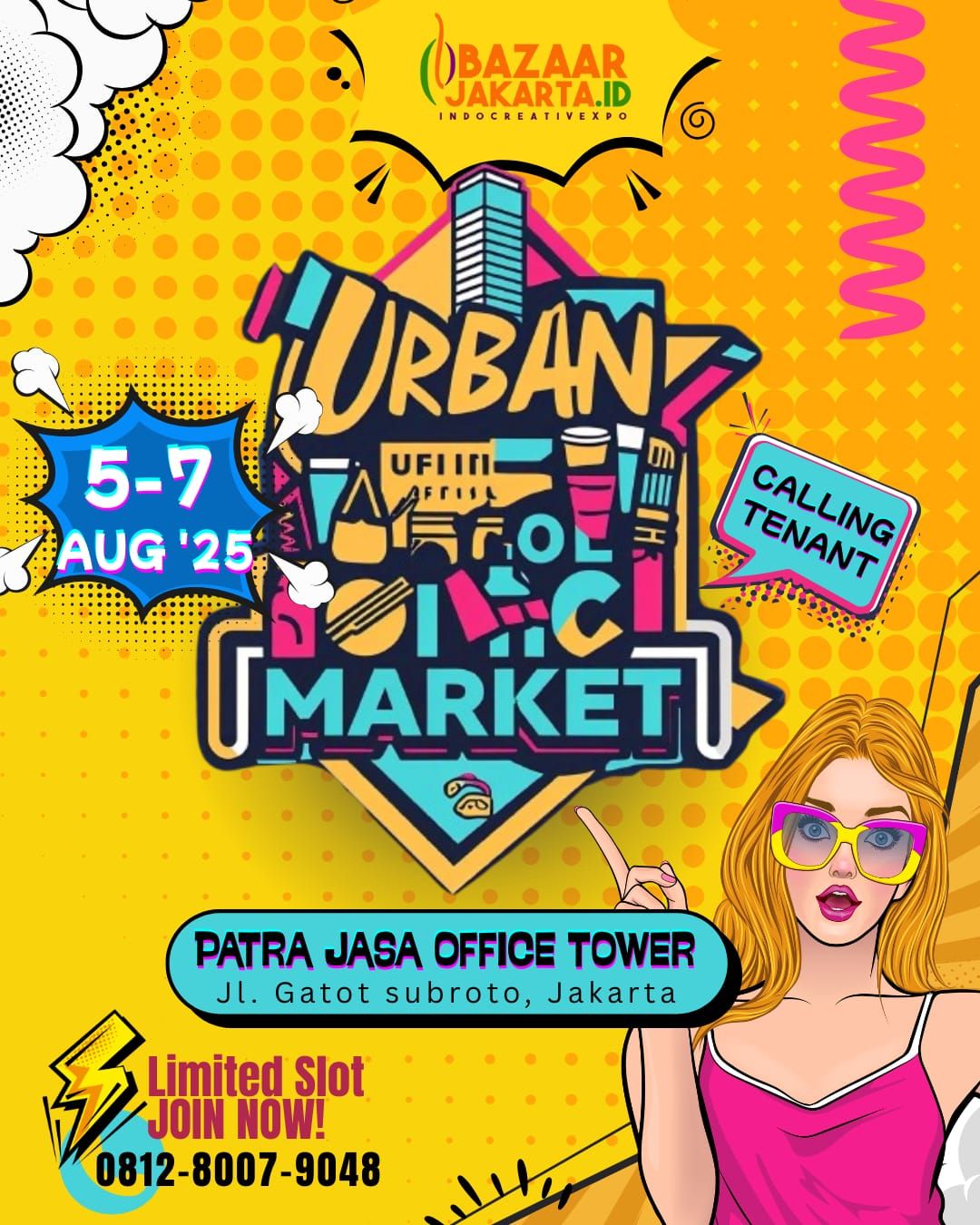Urban Market 2025: Peluang Emas untuk UMKM & Sponsor Hadir di Jantung Ibu Kota