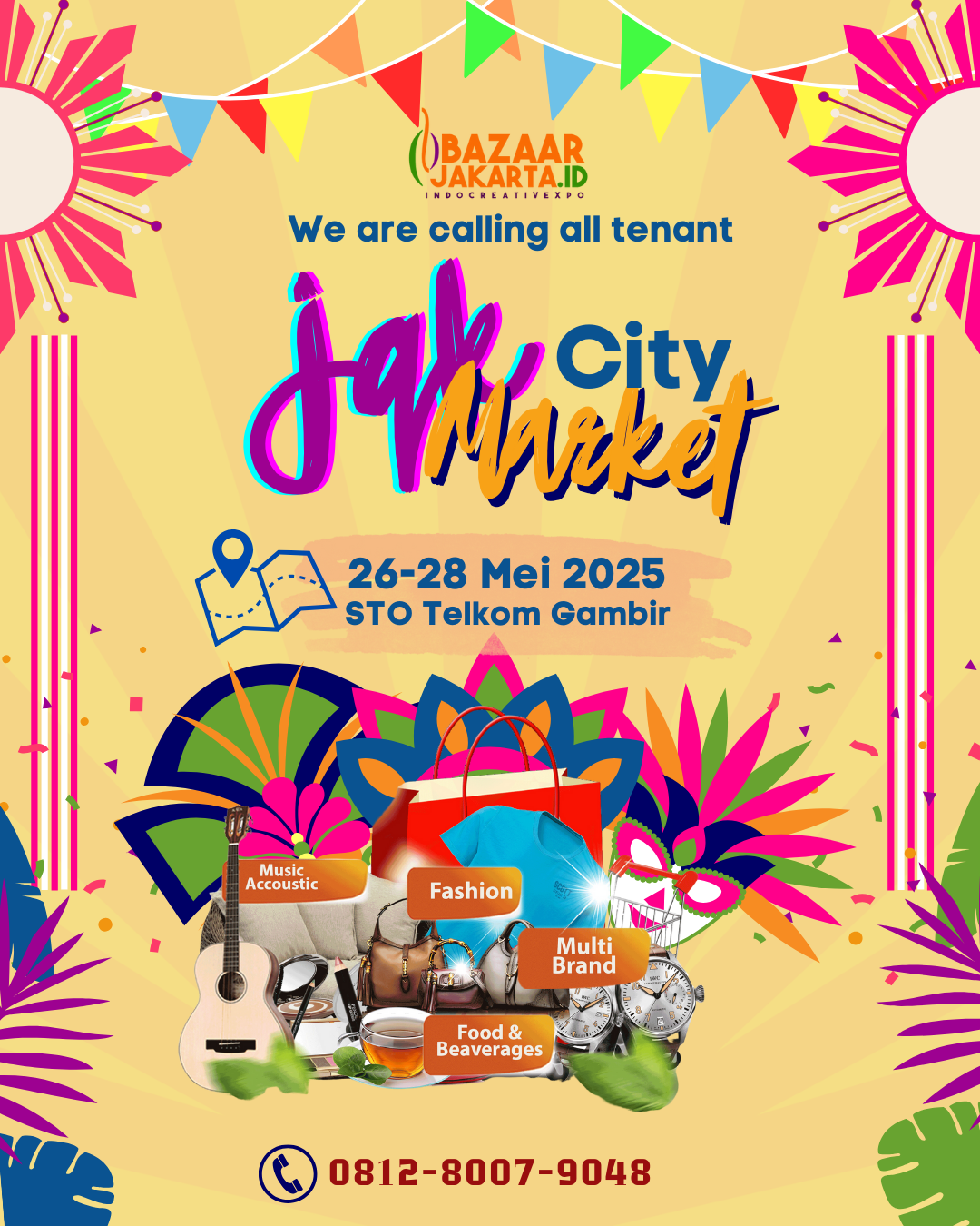 Jak City Market 2025: Kesempatan Strategis untuk Pemilik Usaha Fashion, Brand, Multi-Produk, dan Kuliner