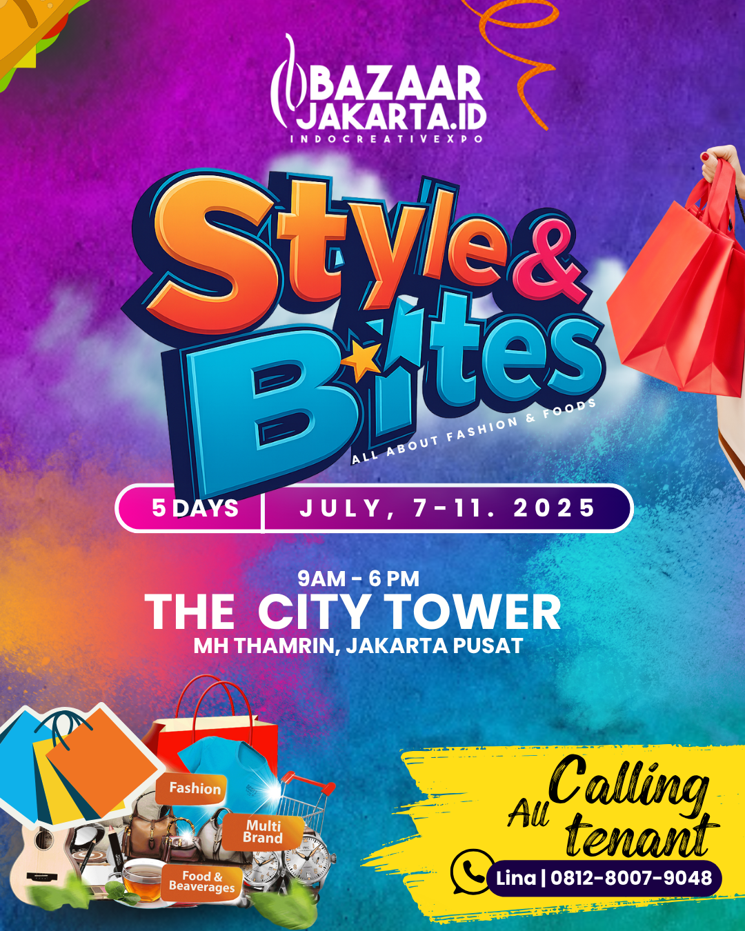 Style & Bite: Paduan Fashion & Kuliner Terkeren Hadir Lagi di Jakarta!