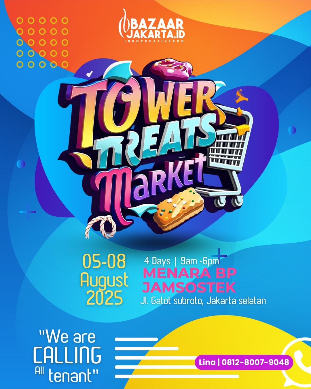 Tower Treat Market: Spot Paling Hits Buat UMKM dan Brand Naik Kelas!