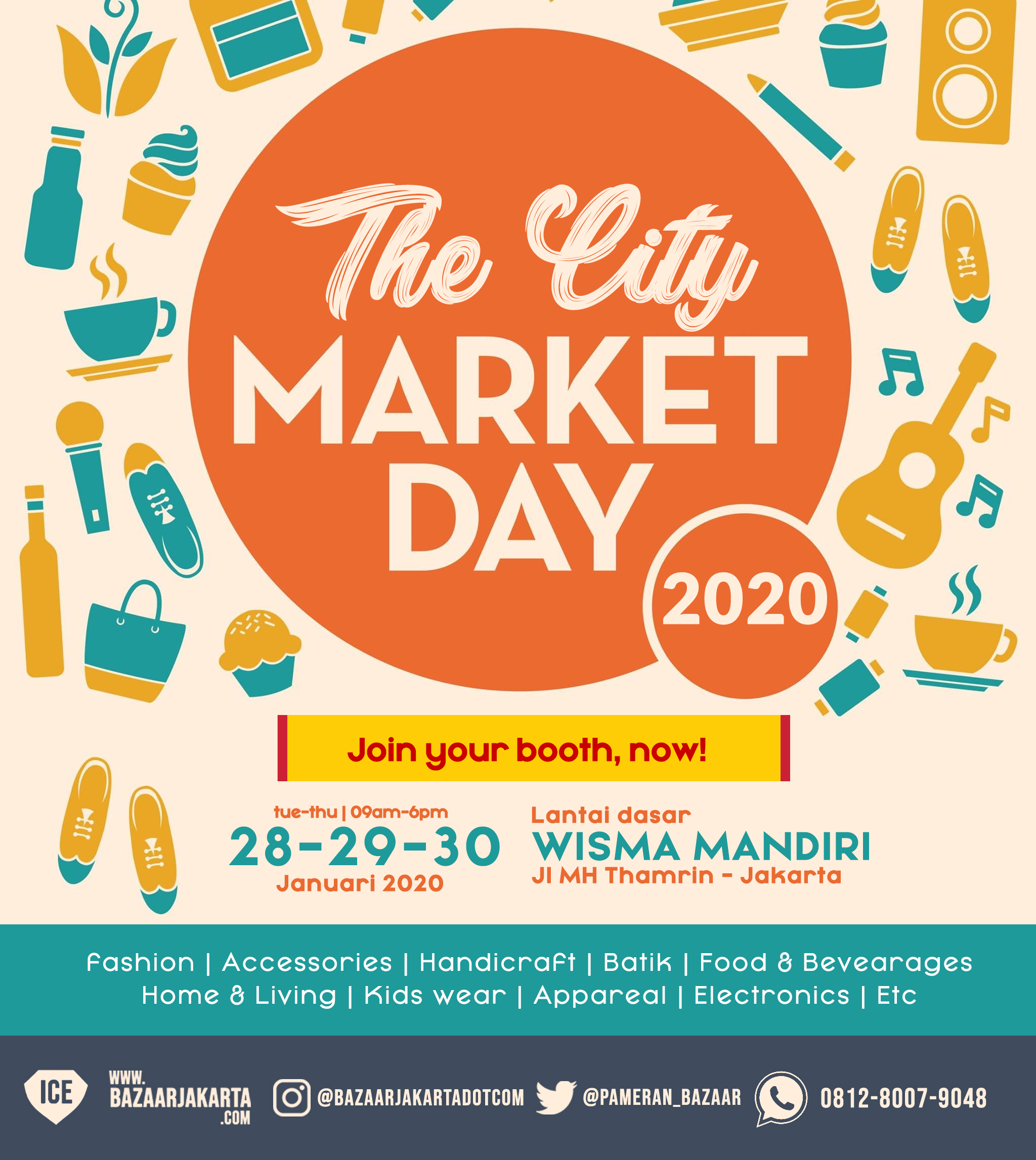 bazaar jakarta januari 2020